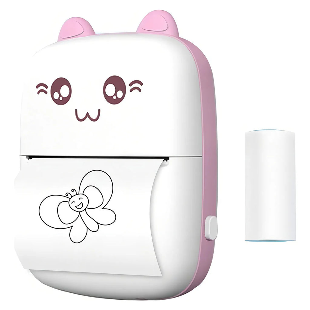 Mini Impresora Portátil Bluetooth Gato