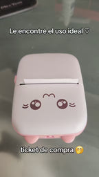 Mini Impresora Portátil Bluetooth Gato
