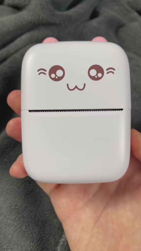 Mini Impresora Portátil Bluetooth Gato